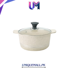 Sonex Eden Die-Cast Casserole – Marble Coated White