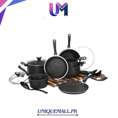 AR Glory 19pcs Non stick Set (Black)