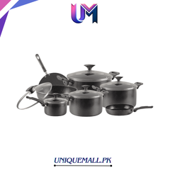 MAGNO Decor Non stick Cookware set 18pcs (Grey)