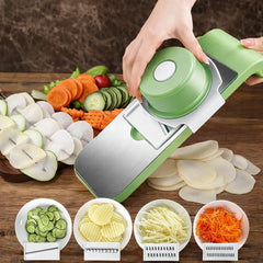 5-in-1 Stainless Steel Vegetable Cutter