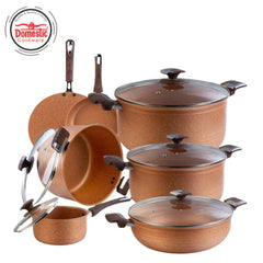 Domestic Jumbo 22-Piece Non-Stick Gift Set Copper
