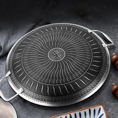 German Honeycomb Laser Coating Tawa – Stainless Steel Double Laser coating