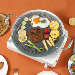 German Honeycomb Laser Coating Tawa – Stainless Steel Double Laser coating