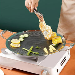 German Honeycomb Laser Coating Tawa – Stainless Steel Double Laser coating