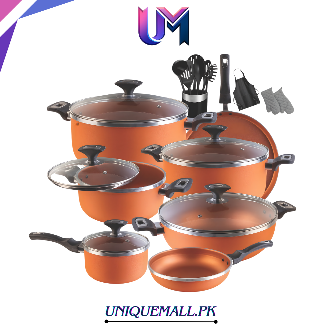 Majestic Forging 21-Piece Non-Stick Cookware Gift Set
