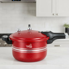 Non Stick Pressure Cooker Marble Coating Recommend by AZAD Chaiwala