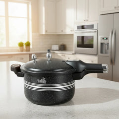 Non Stick Pressure Cooker Marble Coating Recommend by AZAD Chaiwala