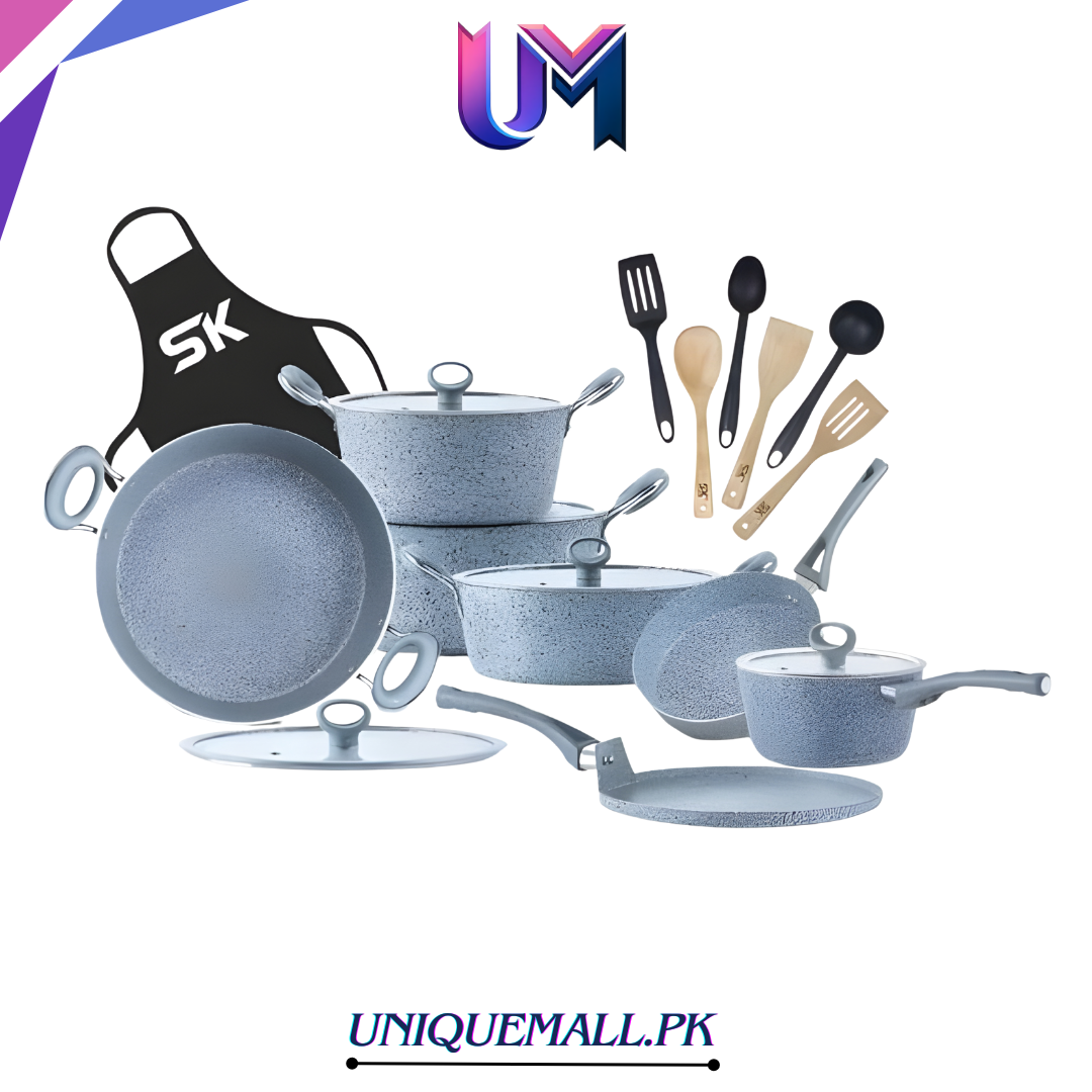 SK Signature PLUS 20-Piece Gift Set | Non-Stick Gray