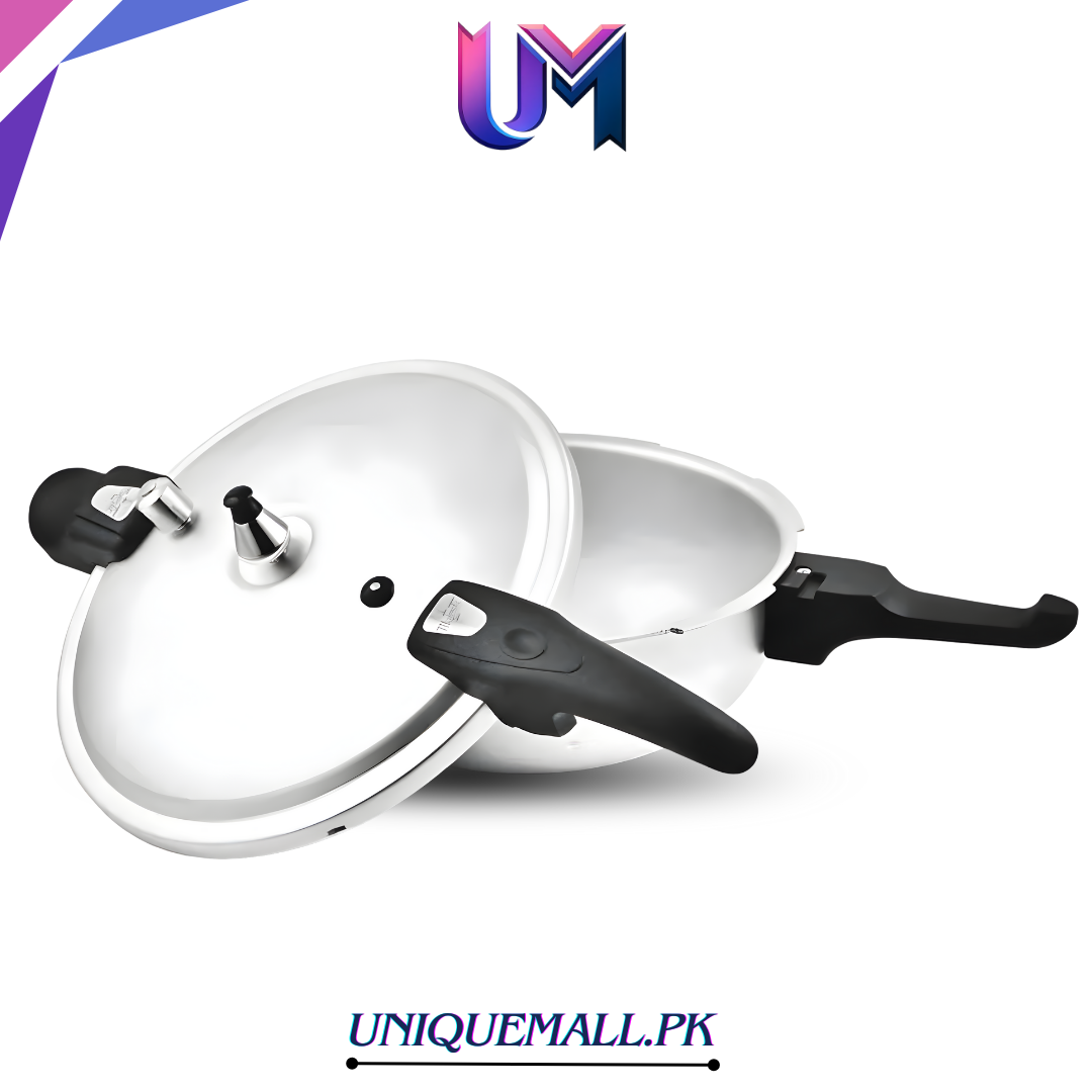Majestic Wok / Karahi Pressure Cooker with Glass Lid