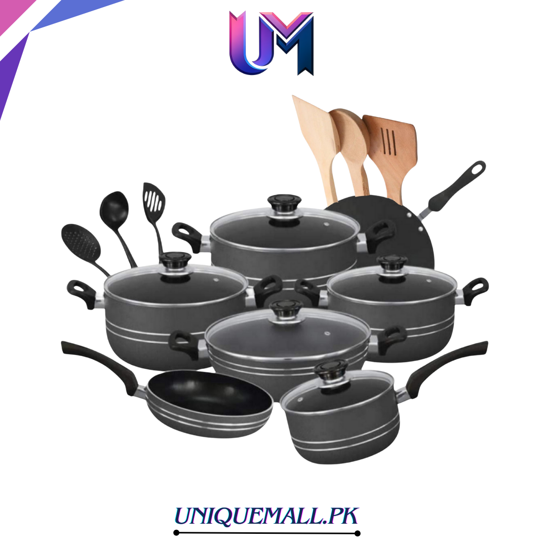 Sky-X Premium Non-Stick 18-Piece Cookware Set – GL Lids