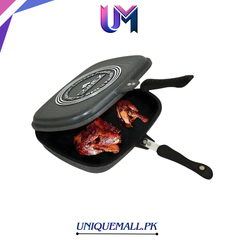 Sonex Double Delight Grill Pan – Marble Non-Stick