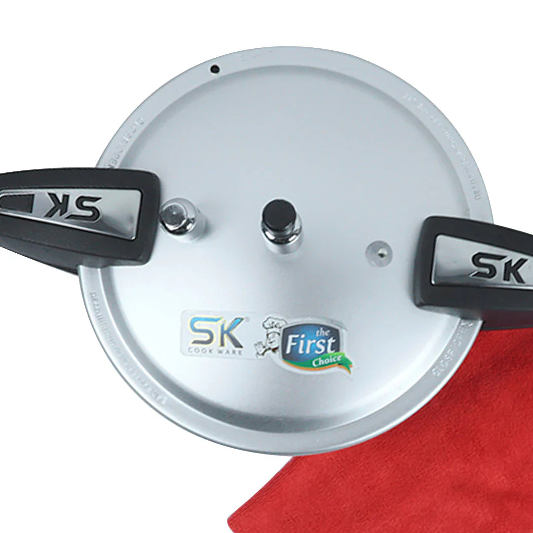 Aluminum Pressure Cooker zircon 3 LITER / 4 LITER SK cooker - Kingbazar.pk